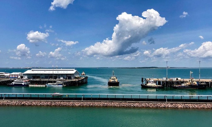 Darwin City Centre Apartment | Absolute Waterfront - Tropical Oasis Over The Water