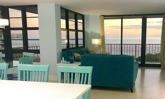 Marco Island Condo | ABSOLUTELY THE BEST BEACH & CITY VIEWS.Fabulous Renovation.Pickle Ball & more!