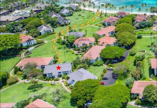 Poipu Apartment | AC Gourmet Kitchen Hot Tub Pool King Bed Ground Floor Netflix