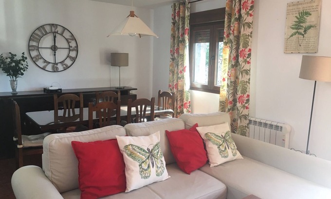 Montejo de la Sierra House | Accommodations El Horno - terrace, BBQ, fireplace, wifi, Hayedo de Montejo