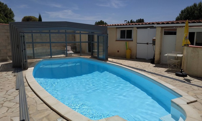 Sainte-Marie-la-Mer Apartment | ACCOMMODATION + POOL