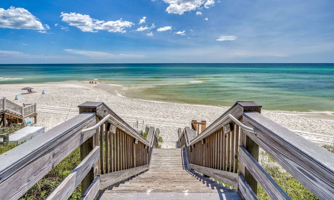 Inlet Beach House | Across from Private Beach Access, Community Pool, Gulf Views, Indoor Fireplace