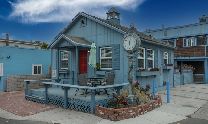 Santa Ana Heights House | Across quiet street from sandy beach.