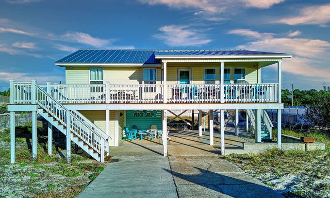 St. George Island House | Across Street From Beach, Private Swimming Pool, Pet Friendly!