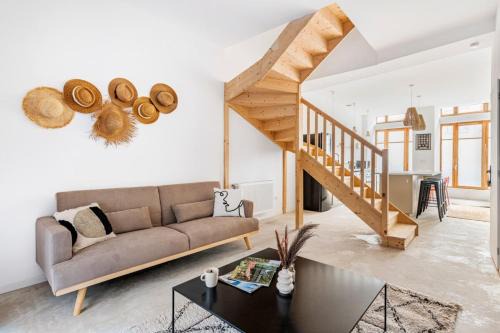 Jacquard - Prefecture Apartment | Adélaïde loft scandinave - 4 chambres 4 SDB