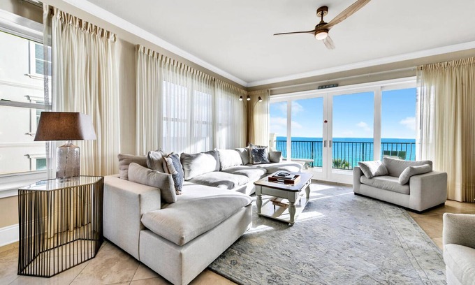 Santa Rosa Beach Condo | Adagio B-301 Gulf front - Sleeps 10 - Amazing Corner Unit!