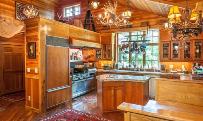 Blue Mountain Lake House | Adirondack Great Camp style home on beautiful Blue Mountain Lake