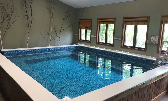 Wevertown Cabin | ADK Guest House Indoor pool/spa 4mi to Gore