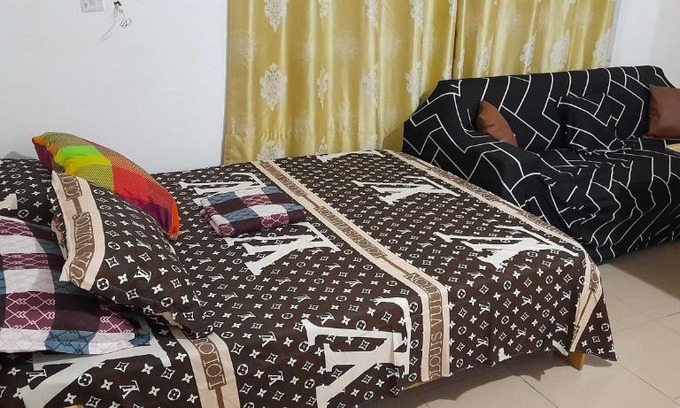 Accra Apartment | Afrikan Tomraic Guest Lodge 2 BedRooms with Kitchen East Legon KFC Wi-Fi Dstv Water Best Lowest Price New 1