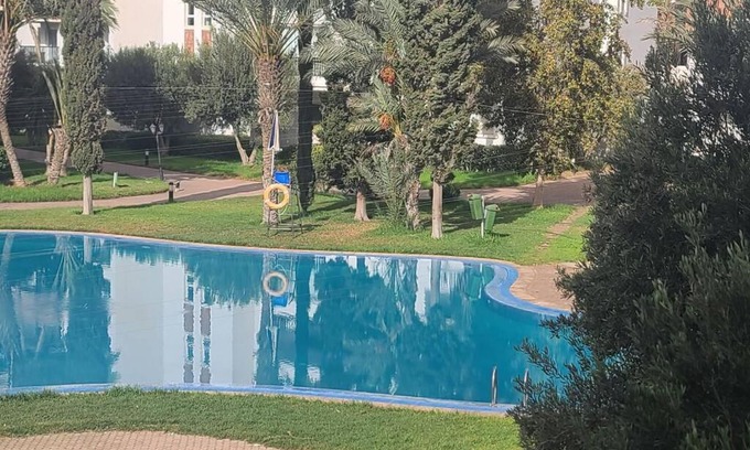 Agadir City Center Apartment | Agadir Marina vue piscine