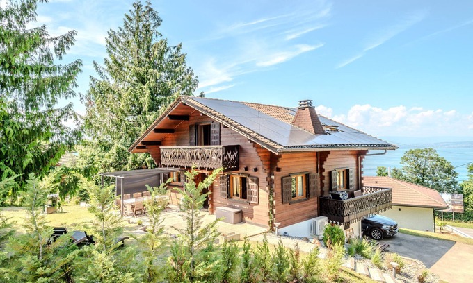 Evian-les-Bains Ski Chalet | Agréable Chalet vue sur le Lac Léman