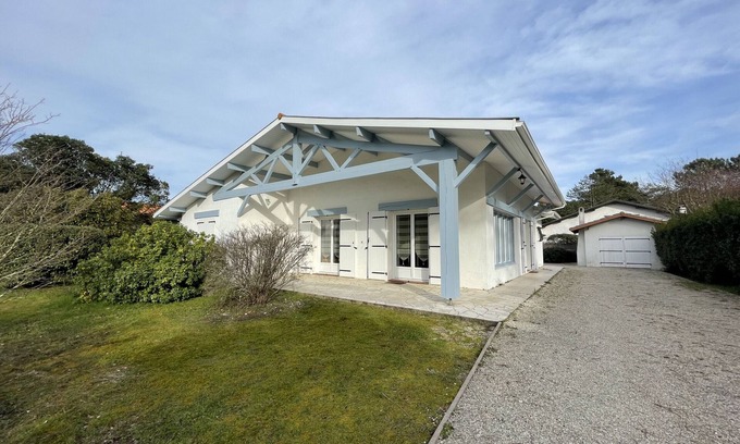Biscarrosse Plage Villa | Agréable Maison familiale 3 chambres au calme (039)