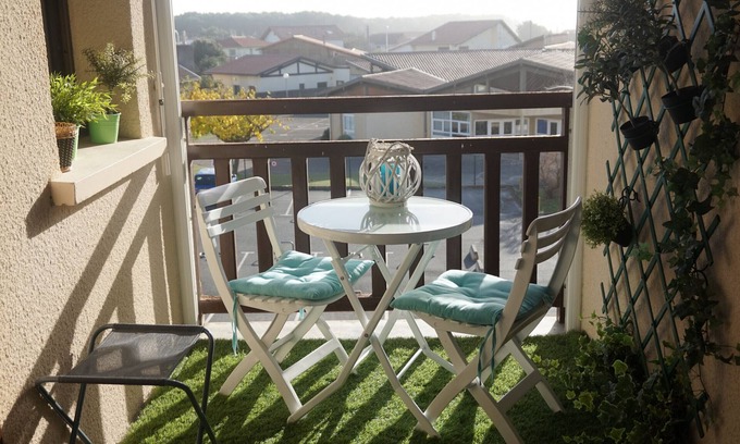 Biscarrosse Plage Apartment | Agréable T2 avec loggia centre station (084)