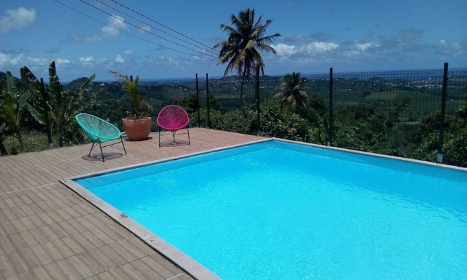 Le Francois Apartment | Agréable T2 Avec Piscine vue mer