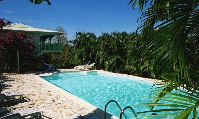 Les Anses-d'Arlets Condo | Agreable T2 de 54m²+une Terrasse de 19m² vue sur mer