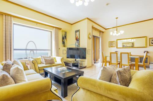 Dubai Marina Apartment | Ain Dubai & Sea Views 2BR Unit Close to Beach, Shams 4, Jumeirah Beach Residence by Deluxe Holiday Homes