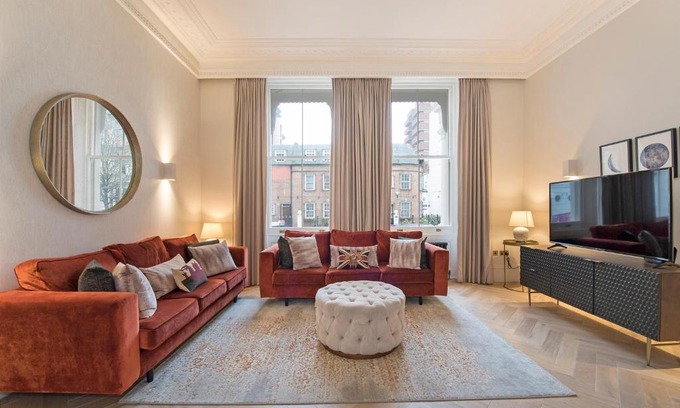 Lancaster Gate Apartment | Air Con - Luxury Apartment - Hyde Park