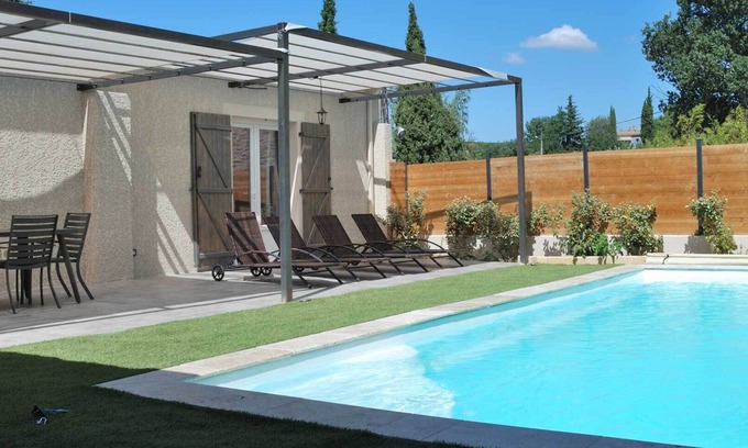 Vaison-la-Romaine House | Air-conditioned detached villa with private heated pool and balneotherapy