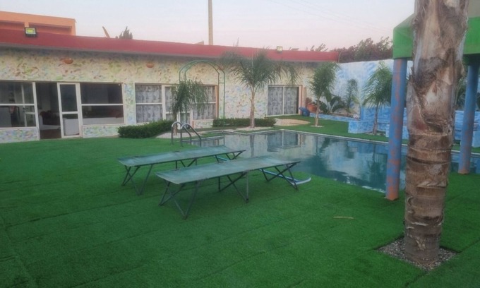 Saadla Villa | Air-conditioned family accommodation garden with private pool