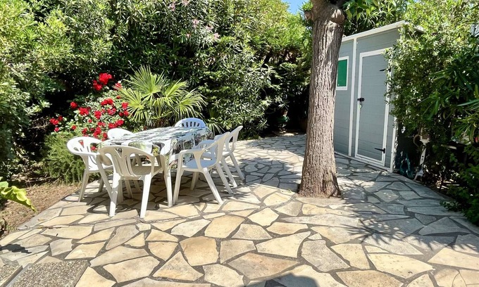 Argeles-sur-Mer House | Air-Conditioned 3-Room House with Terrace, 800m from the Sea in Argelès-sur-Mer