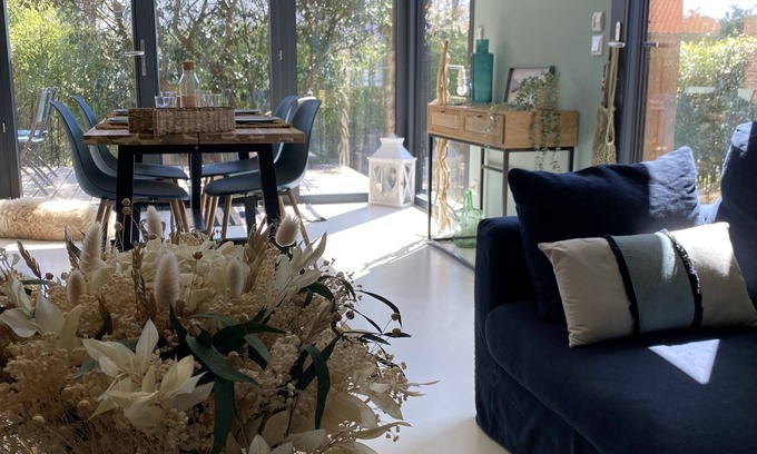 La Tremblade House | air-conditioned wooden house in ronces les bains