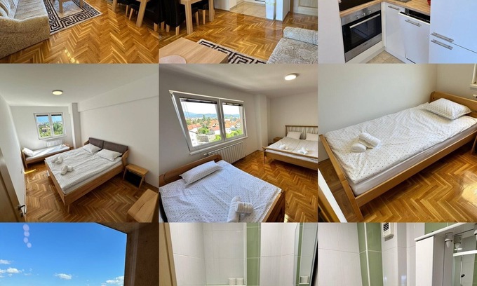 Sarajevo Condo | Air Urban 4-room apartment, balcony, parking, air-conditioned and fully equipped
