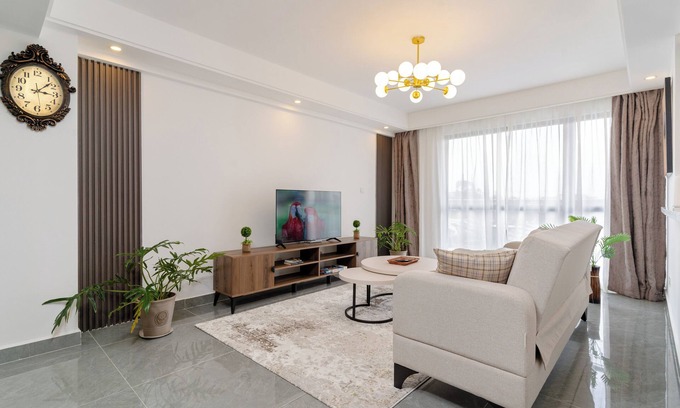 Westlands Apartment | Airy Apartment With Gym, Stunning View in Westlands