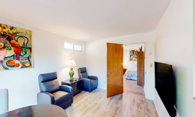 West Mesa House | Airy & inviting duplex with an enclosed yard, patio, & streaming - dog-friendly