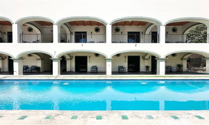 Ajijic Apartment | Ajijic Retreat Studio with Outdoor Salt Water Pool by Restavio