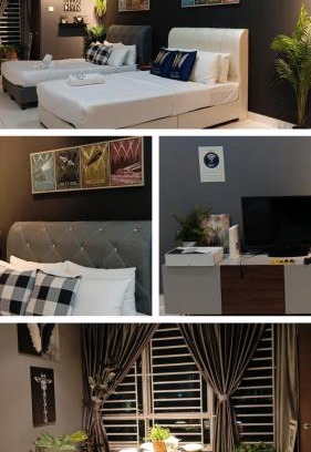 Taman Mount Austin Apartment | Akademik Suite Austin Heights Studio 4Pax NearIKEA