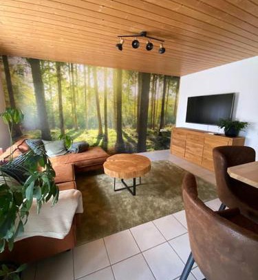 Hohenstein Apartment | AlbPanorama Fewo mit Infrarotsauna und Gartenblick