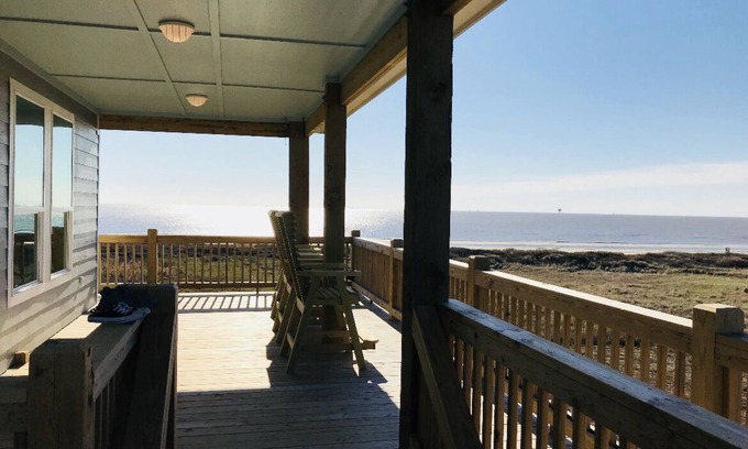 Crystal Beach House | All Decked Out - Crystal Beach, TX - New Construction with gorgeous beach view