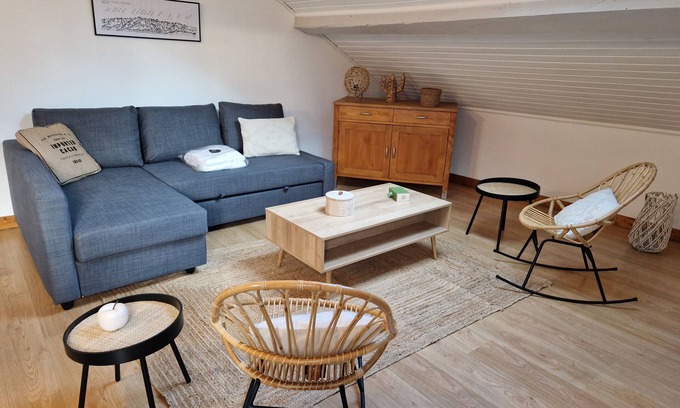 Goncelin Apartment | All in Rattan 🐔 #EK