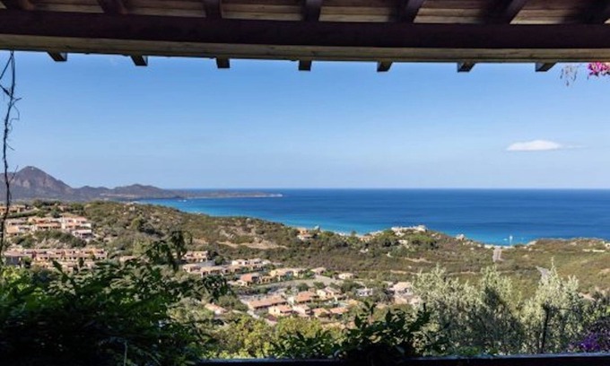 Costa Rei House | All inclusive House sea view, panoramic terrace Villa Lalli