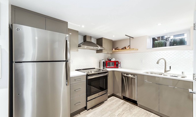 Genesee House | All New Modern Designed Apartment private entry off 1920s Craftsman Home