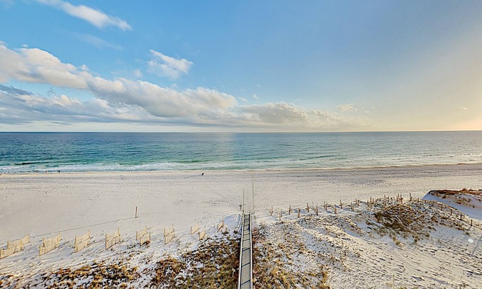 Gulf Shores Condo | All-suite coastal Elegance at San Carlos with pool & Gulf-view balcony