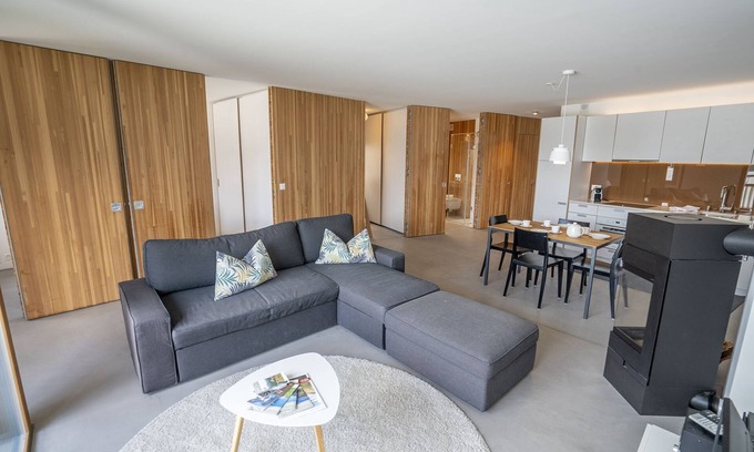 Sent Apartment | Allegra und Herzlich Willkommen in der Ferienwohnung Chasa Loft 3 in Sent