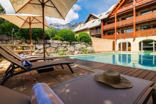 Monetier-les-Bains Hotel | Alliey & Spa Piscine Appart-hôtel Serre chevalier