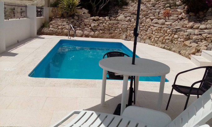 Los Alias Condo | Almond Reef Accommodation delightfully restored apartment, quiet, rural village.
