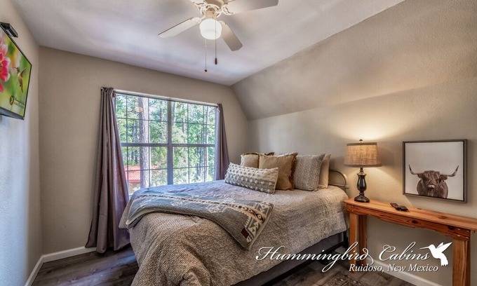 Ruidoso Cabin | Almost Heaven: 'Everything you need in a cabin' With hot tub.