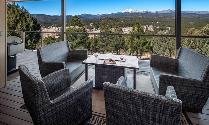 Ruidoso House | Almost Heaven offers some of areas most spectacular views.