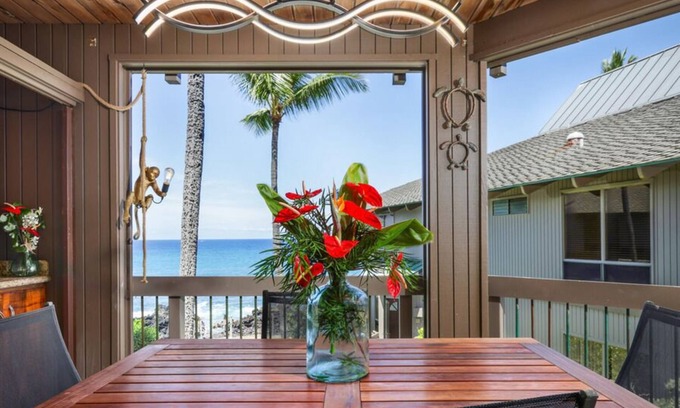 Keauhou Condo | Aloha Condos, Kanaloa at Kona, Condo 2104, Oceanfront, AC, Renovated