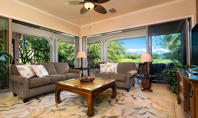 Kulalani House | Alohale - Serene Premium View Luxury Villa, Mauna Kea & Golf Views.Paradise