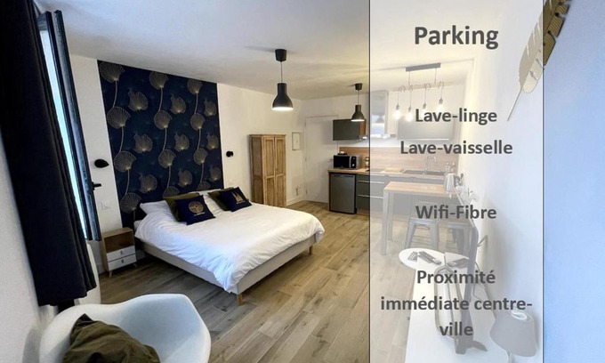 Chartres Apartment | ALP Chartres - Cosy studio au cœur de Chartres avec Parking