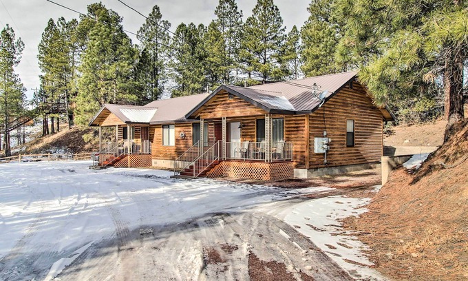 Alpine Cabin | Alpine Arizona Cabin Rental w/Gas Grill!