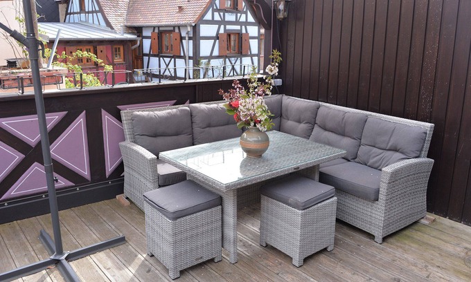 Kaysersberg-Vignoble House | Alsatian house in the heart of Kaysersberg with E-Bike / sauna / garage / terrace