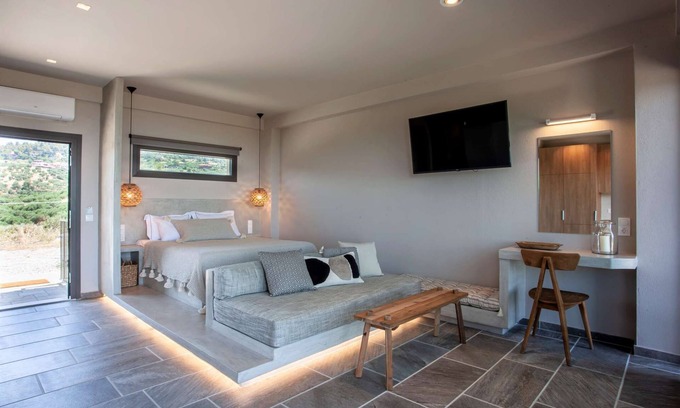 Sithonia Villa | Alterra Vita Eco Villas - Suite with Sea View