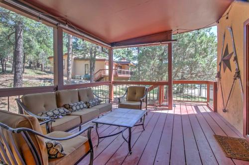 Alto Apartment | Alto Condo with Deck 2 Mi to Ruidoso Winter Park!
