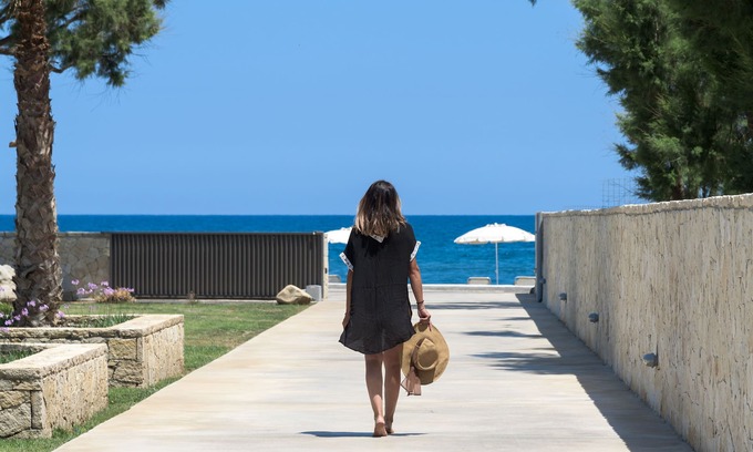 Kolymbari Villa | Amalthia Villa, Heated Pool & Walk to the Beach