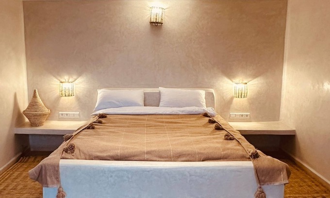 Mirleft Apartment | Amazigh Home ist 5 Minuten vom Strand Entfernt, Apartment mit Terrasse